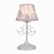 Настольная лампа ST-Luce SL160.504.01, Белый, E14*1